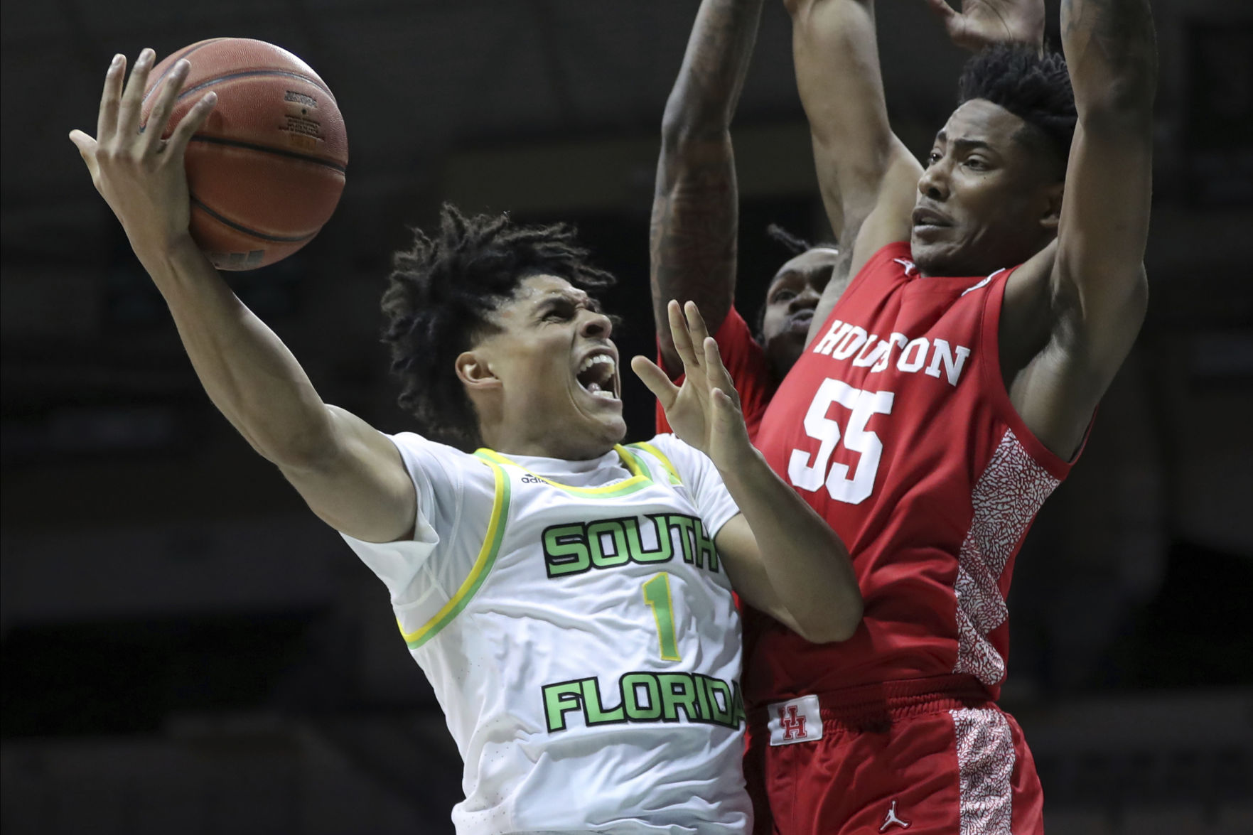 APTOPIX Houston South Florida basketball
